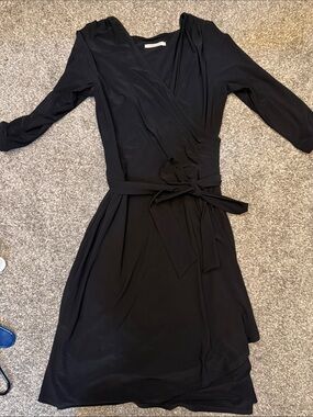 41 hawthorn jimena shirt dress NWT 41 Hawthorn Stitch Fix Jimena Shirt Dress Purple 3/4 Sleeve Size XS